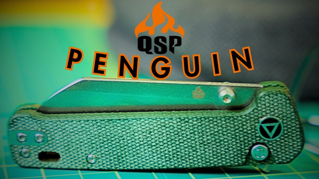 QSP Penguin Button Lock Review: My Favorite Budget EDC Pocket Knife!