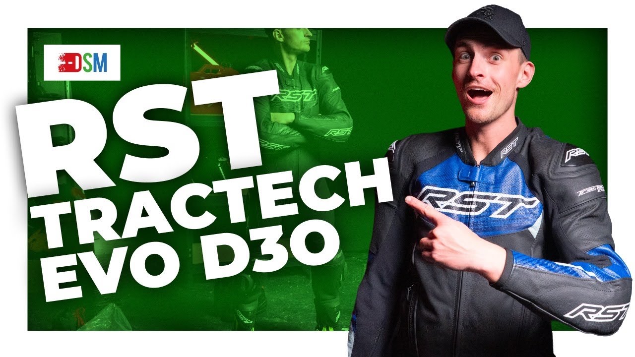Jaki zestaw dla sportowego motocyklisty? Sprawdź linię RST Tractech Evo D3O. Komplet na tor i ulicę!