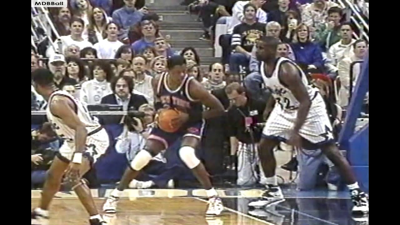 NBA On NBC - Shaq (41p) Battles Patrick Ewing (38p) Knicks @ Magic February 1995