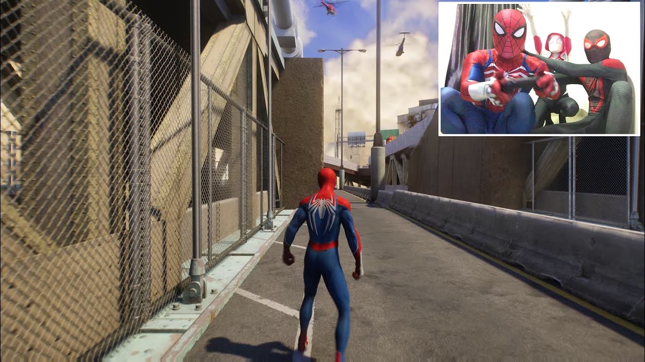 Spiderman Bros playing Spiderman 2 Game for the first time with SpiderGwen