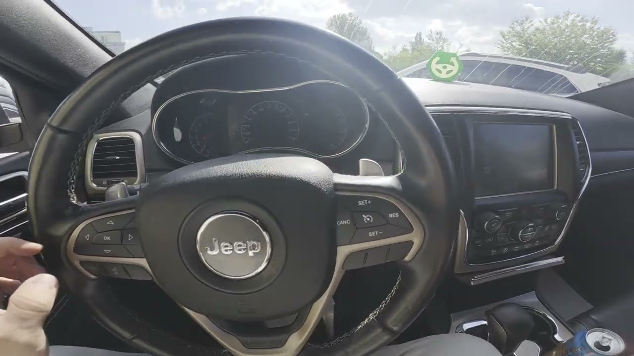 JEEP Grand Cherokee IV &ndash; Как найти и сбросить данные поездки A