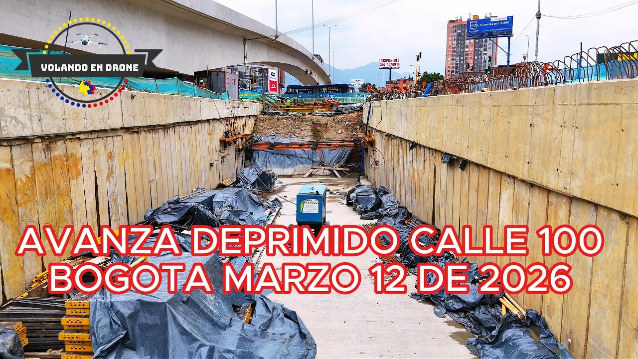 AVANZA DEPRIMIDO CALLE 100     BOGOTA MARZO 12 DE 2026