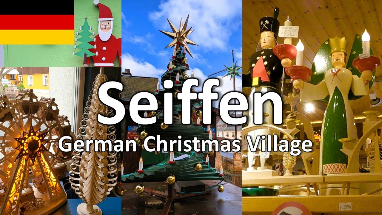 【Seiffen①】🇩🇪Cute Christmas & Wooden Toy Village🎄✨ | Christmas Shopping Tour