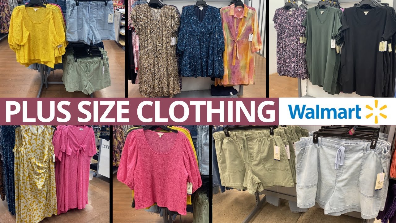 💕WALMART PLUS SIZE CLOTHING‼️WALMART SHOP WITH ME | WALMART PLUS SIZE FASHION | PLUS SIZE FASHION