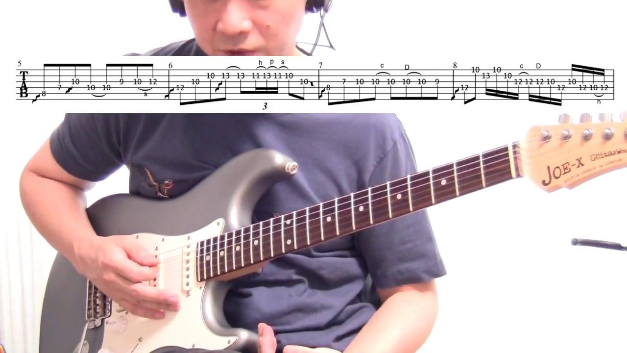 ■TAB譜■GLAYのBELOVEDイントロギターフレーズを練習しましょう！KOTA MUSIC
