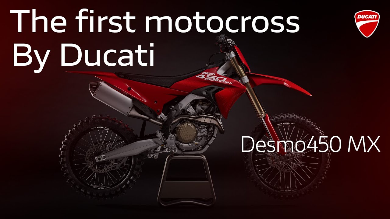 Desmo450 MX | The First Motocross by Ducati