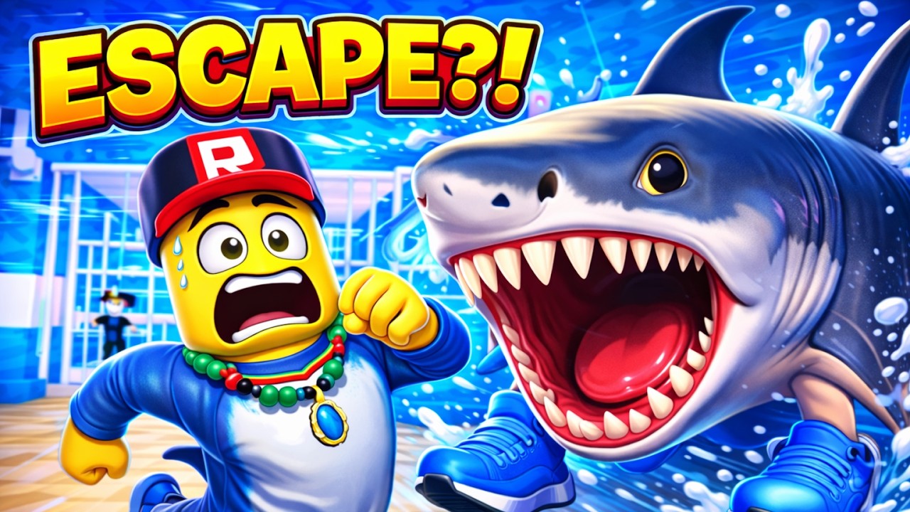 TRALALERO TRALALA'S PRISON RUN! OBBY ROBLOX GAMEPLAY #roblox #tralalerotralala #robloxgameplay