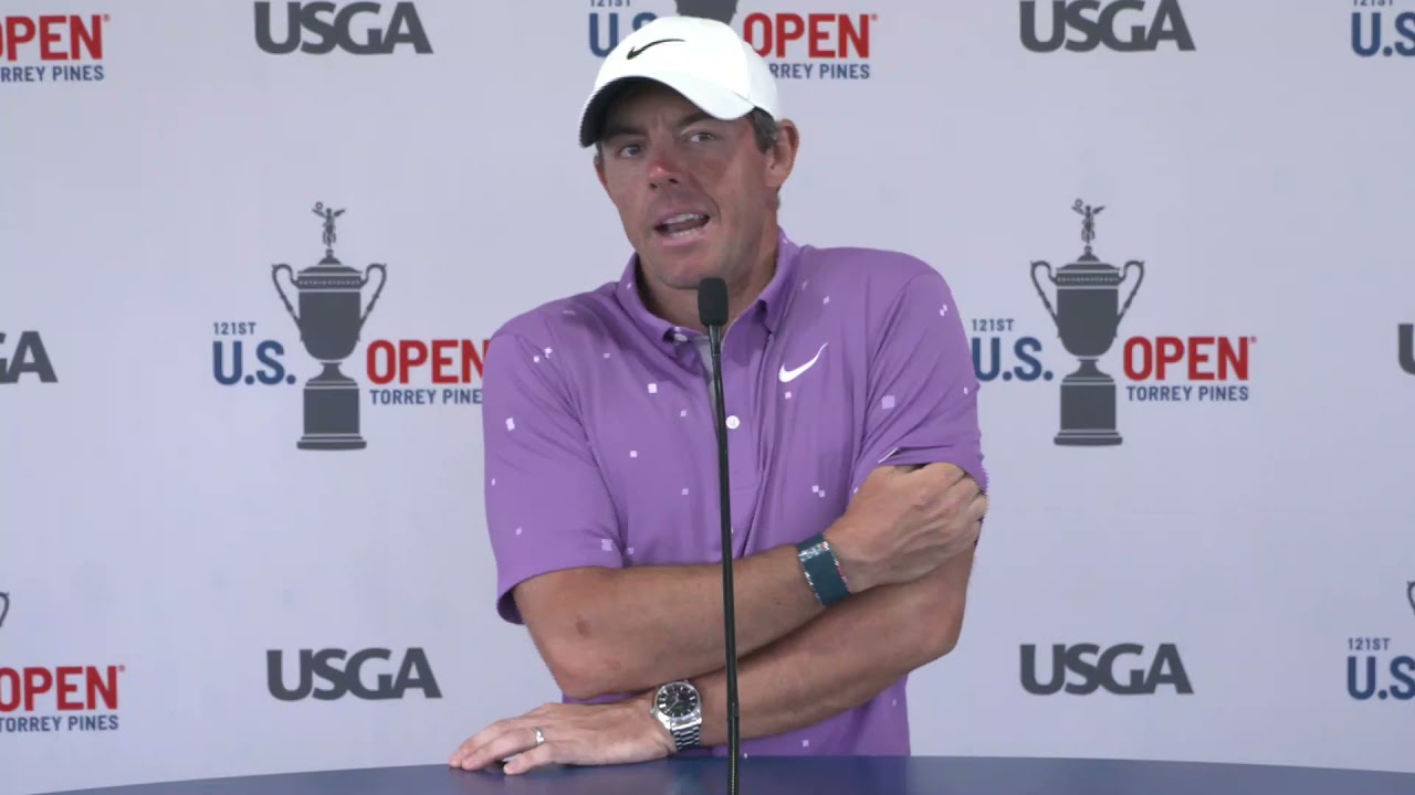 Rory McIlroy Sunday Flash Interview 2021 US Open Championship
