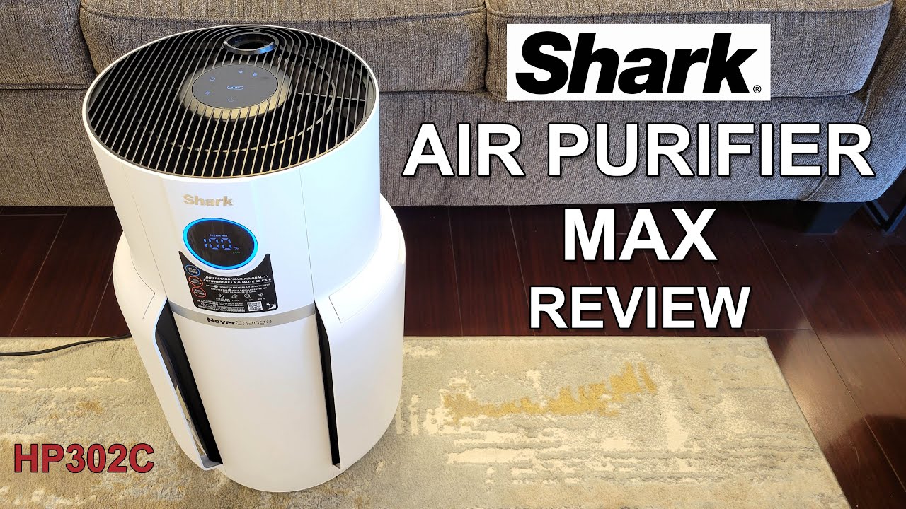 Shark NeverChange AIR PURIFIER MAX Review and Test Results - CADR, PM Readings Smoke Dust Allergens
