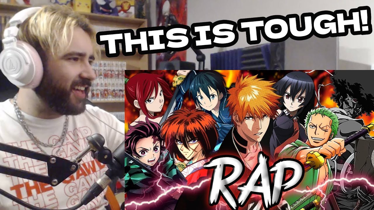 REACTION - SWORDSMEN OF ANIME CYPHER | RAPKNIGHT ft. Shwabadi, HalaCG, Connor Quest!, 954mari & More