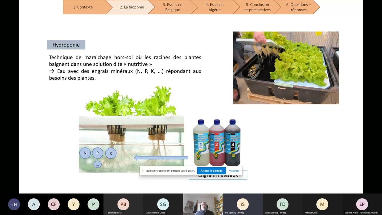 Rendez-vous AgriUrbain : La Bioponie