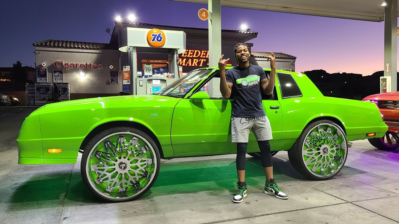 ME AND CJ SO COOL FIRST CARSHOW AND HIS NEIGHBORS PULLED UP AND THEY WASNT TO HAPPY