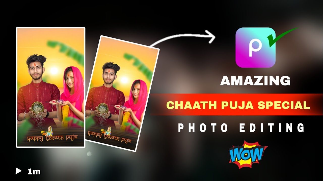 chhath puja photo editing tutorial | picsart photo editing tutorial | abhi raaz singh ..