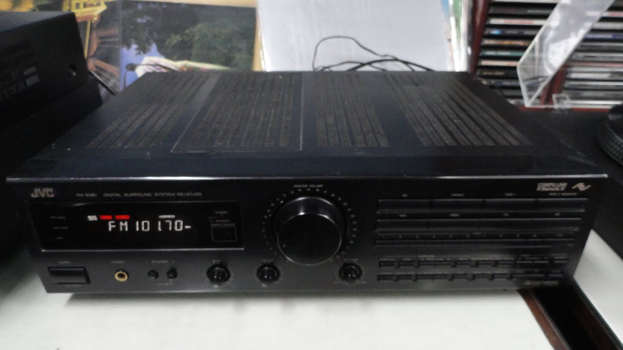O Rei do Som - Receiver JVC RX-508V
