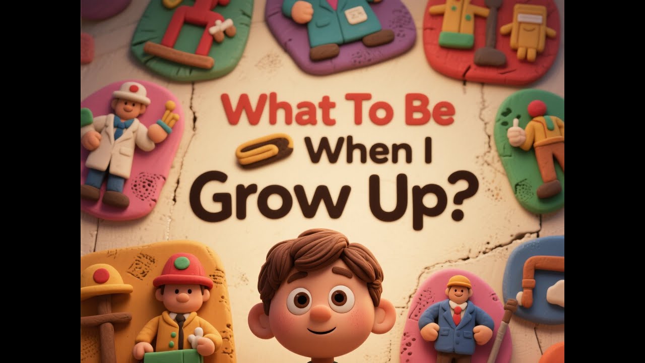 What To Be When I Grow Up | Kids Job Ideas | Career Facts For Kids | Fun Careers | Educational Video
