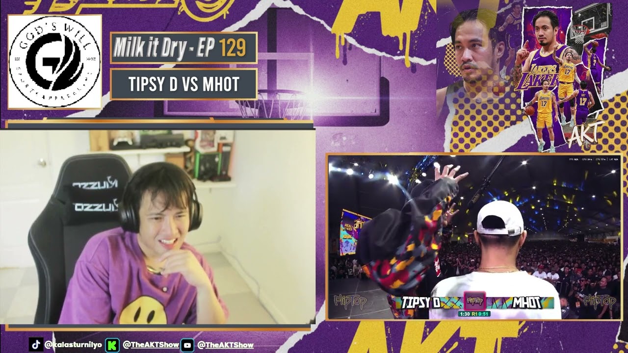 MILK IT DRY EPISODE 129 | TIPSY D VS MHOT | FLIPTOP