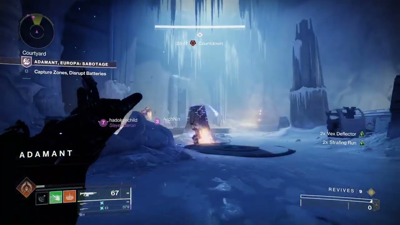 ADAMANT, EUROPA SABOTAGE (DESTINY 2: RENEGADES)