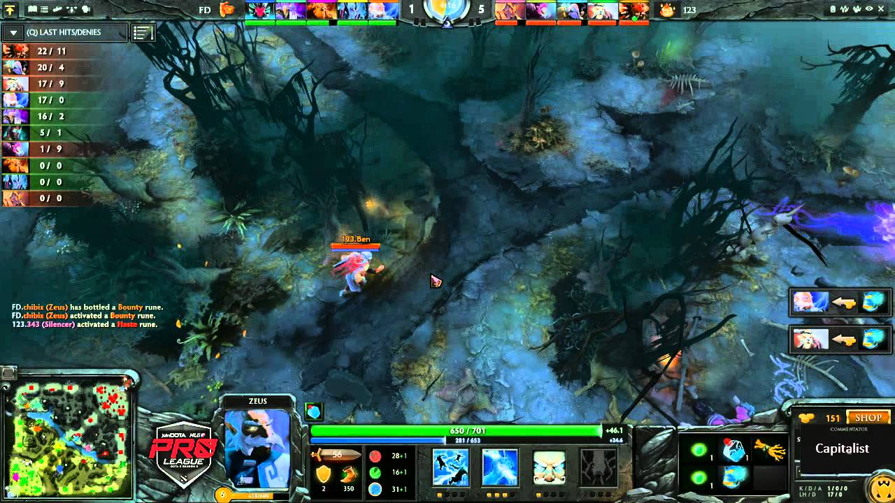FD vs 123 Game 1 - joinDOTA League Season 6 - @DotaCapitalist