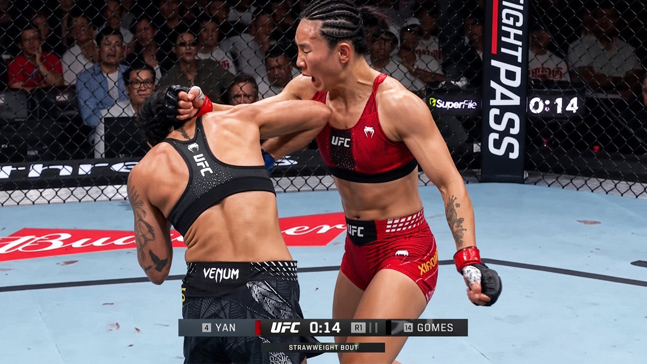 Yan Xiaonan vs Denise Gomes FULL FIGHT HIGHLIGHTS | UFC Shanghai