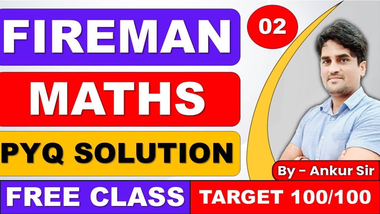 Class 02- AAI Junior Assistant Fire Service Previous Year Paper Solutions 🔥 | Ankur Sir |