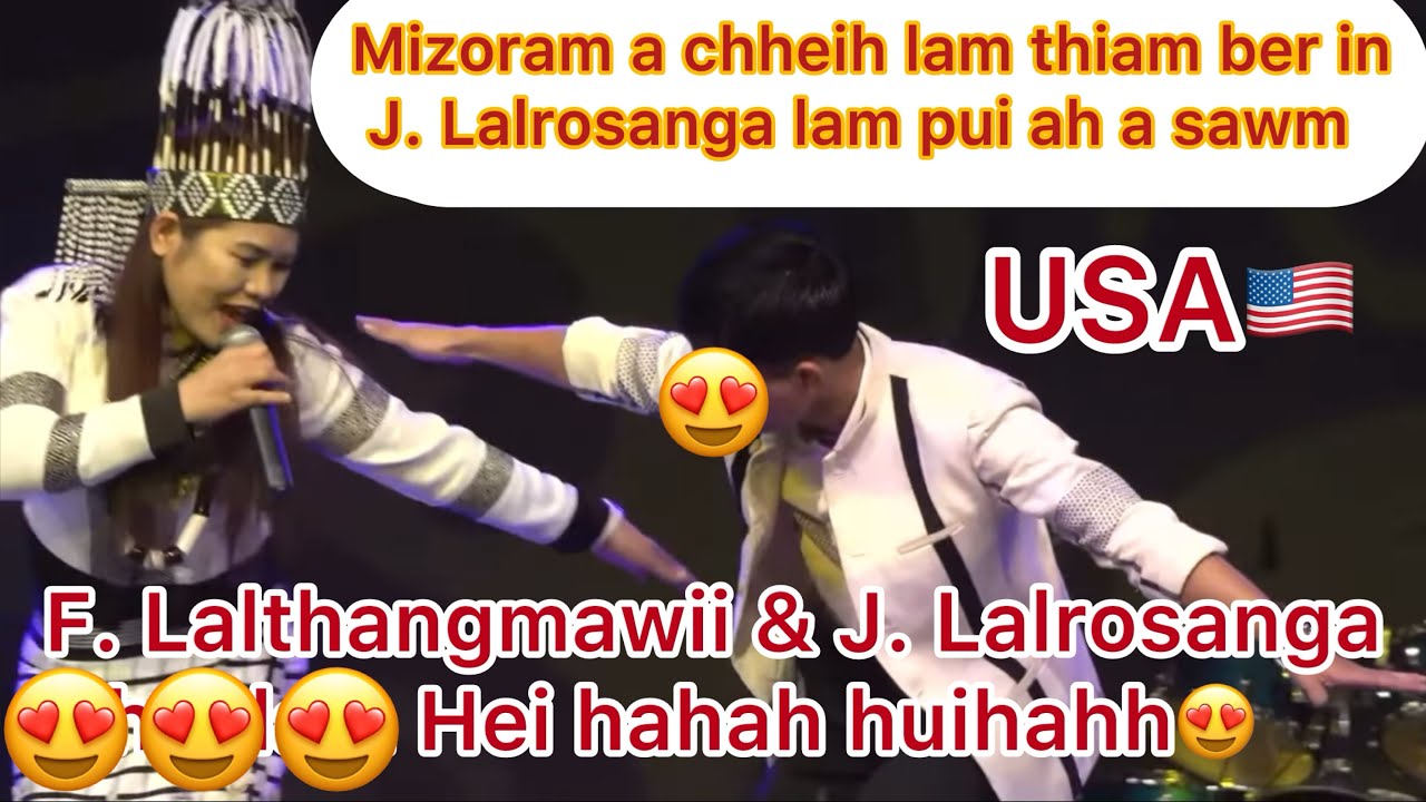 J. Lalrosanga chheih lam lai a Fans te a bula lam chak ve zong like comment share ti ru😍