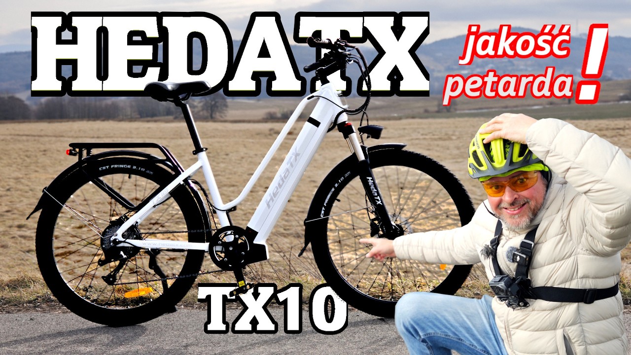 HEDATX TX10: PAS, a działa jak Torque. Recenzja eleganckiego e-bike’a premium. Zawstydza konkurencję
