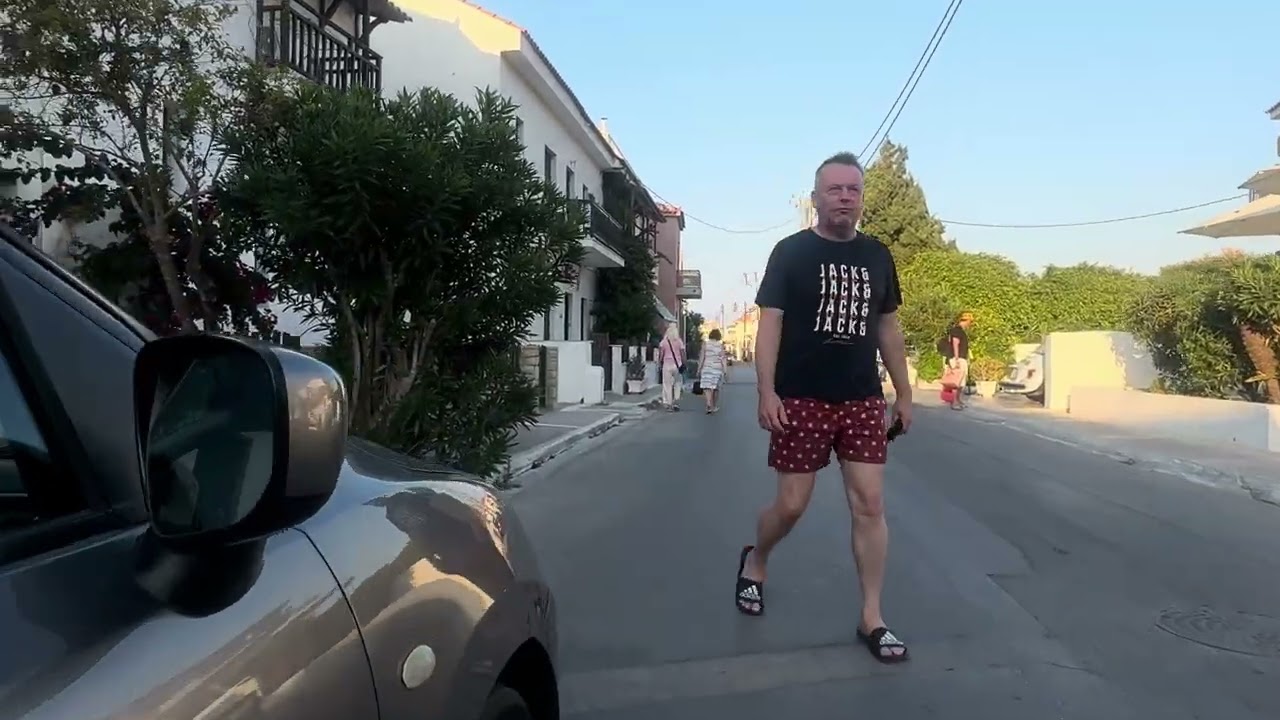 Walking Tour in Kokkari, Samos – Uncut Walkway Video 