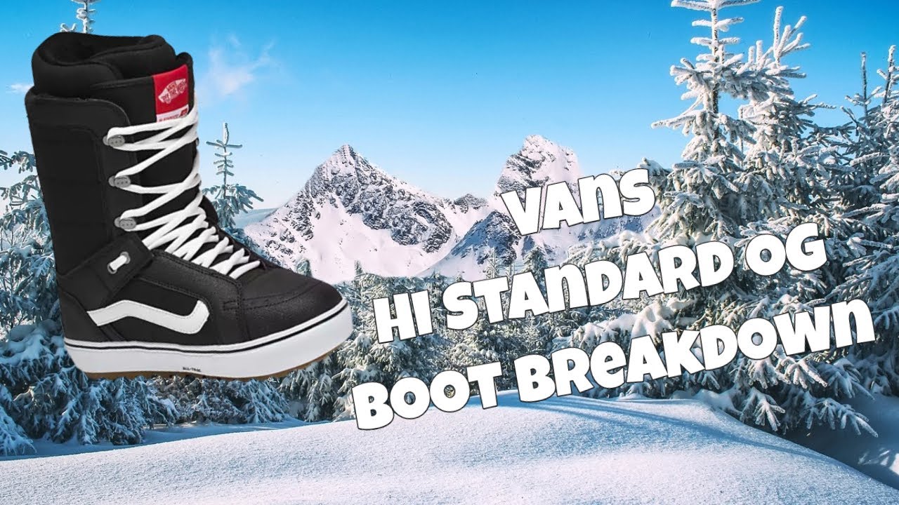The Vans Hi Standard OG Boot Breakdown