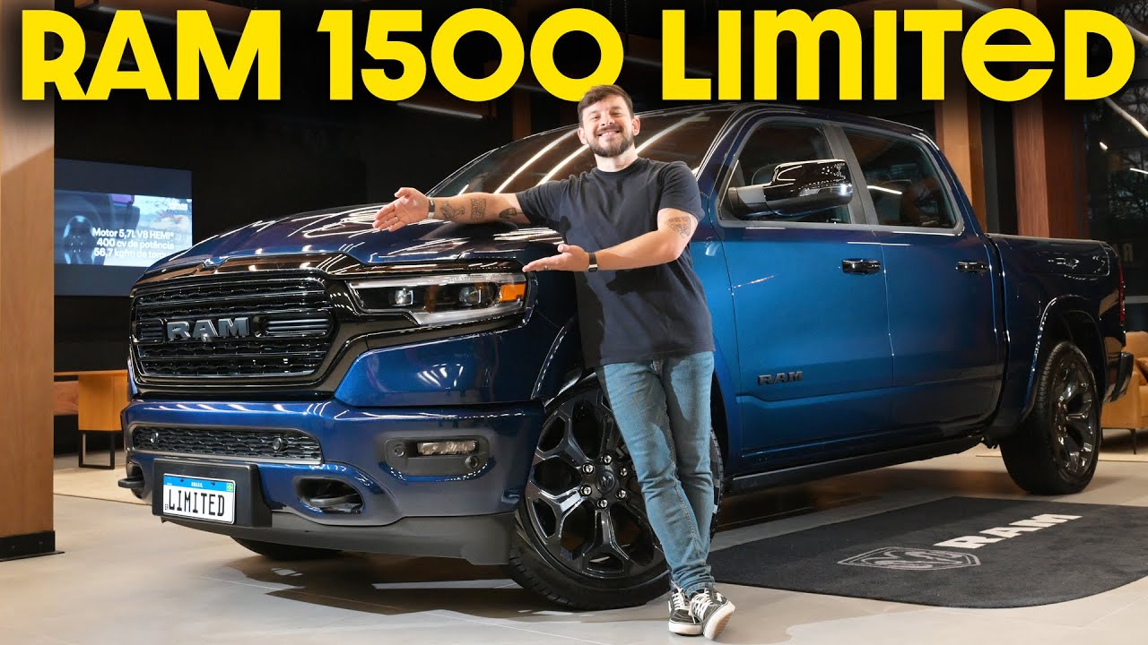 RAM 1500 LIMITED: preço, consumo, motorização e o que a versão tem de novo!