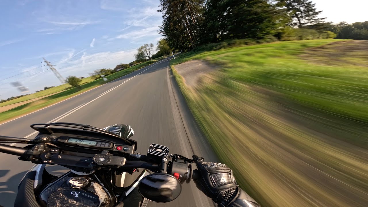 Most normal ride with a Husqvarna 701/ RAW Exhaust