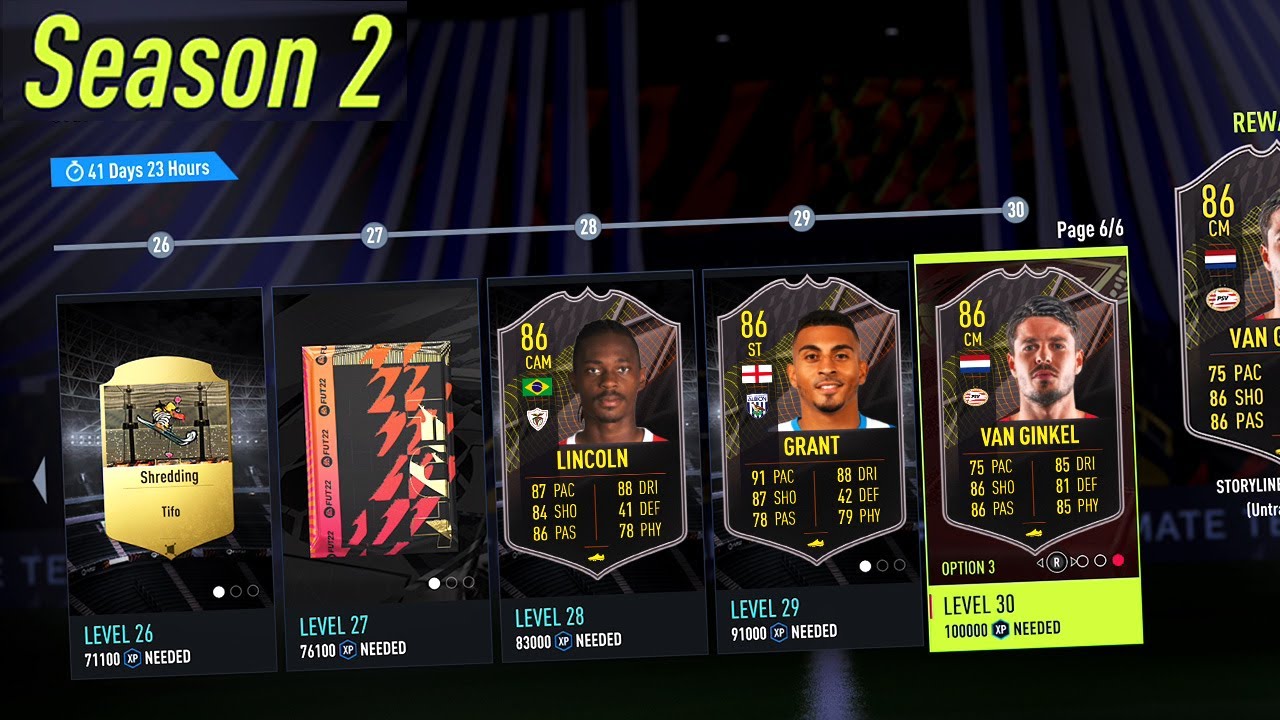 SEASON 2 IS HERE!!! NEW LEVEL 30 SEASON REWARDS PLAYERS - FIFA 22 Ultimate Team