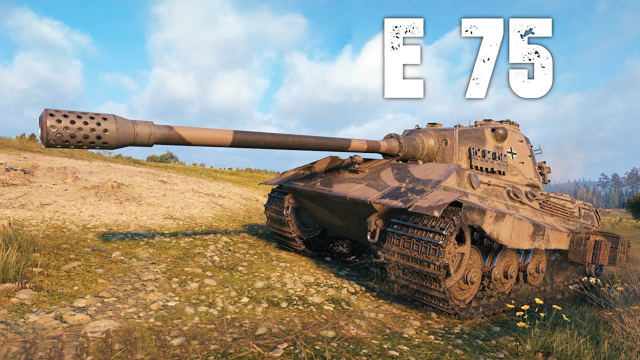 World of Tanks E 75 - Top Gun &ndash; Hunter Of All Kills.