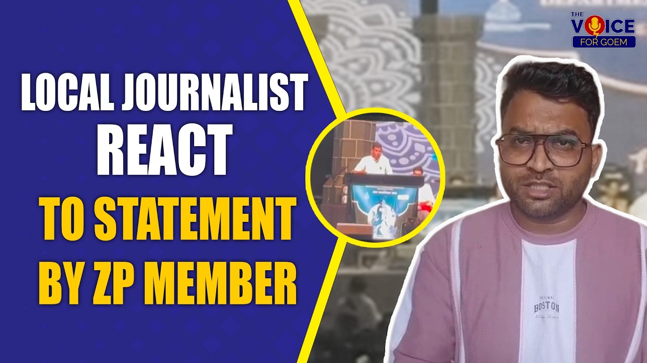 Local Journalist React to Statement by ZP Member