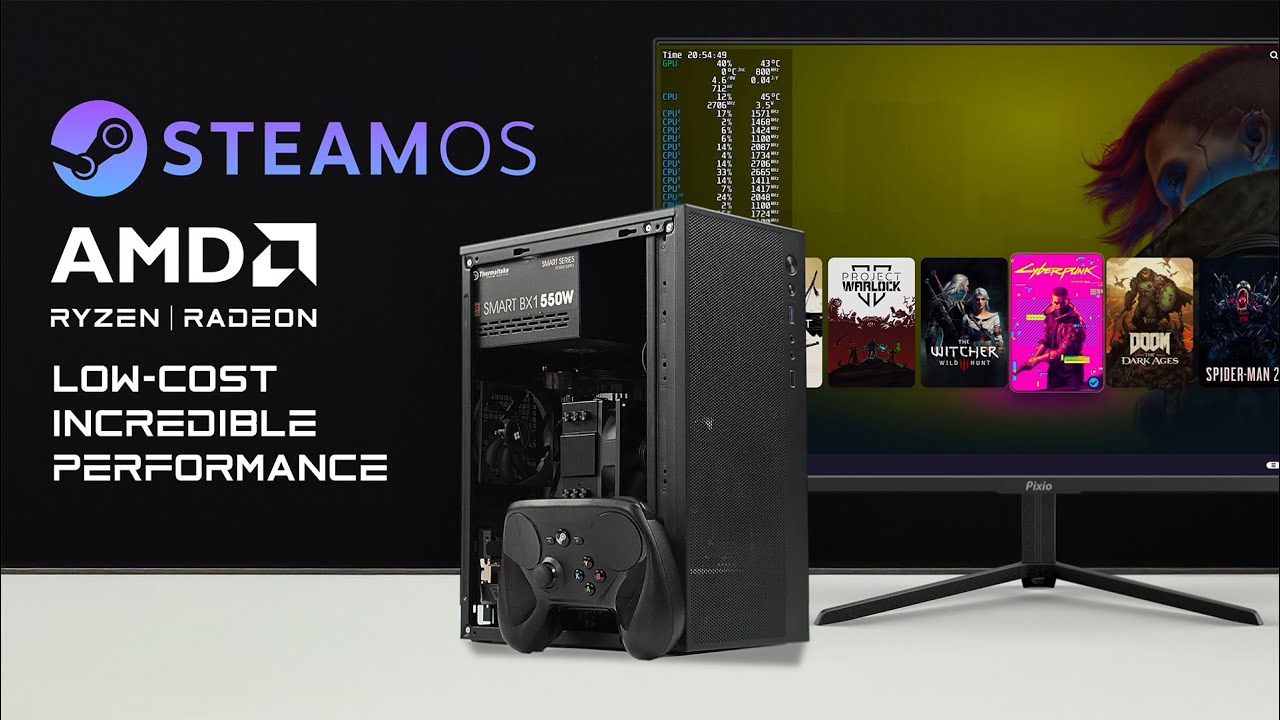 A Low-Cost Steam OS Gaming PC That Offers Incredible Performance!