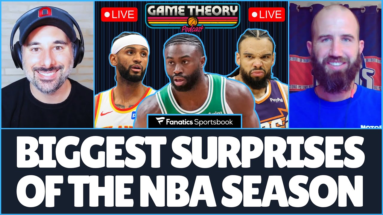 Biggest Surprises of the NBA Season! | Game Theory Podcast