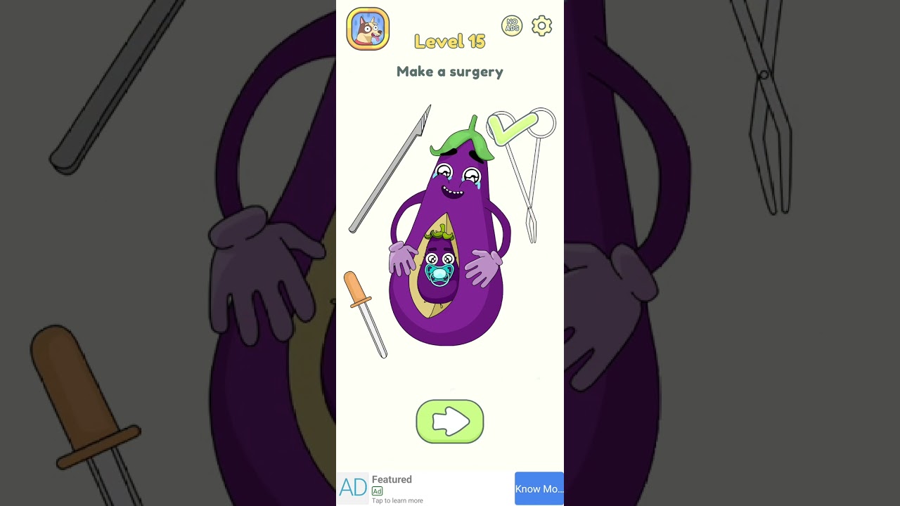 Delete one part game part1#you tube video 
