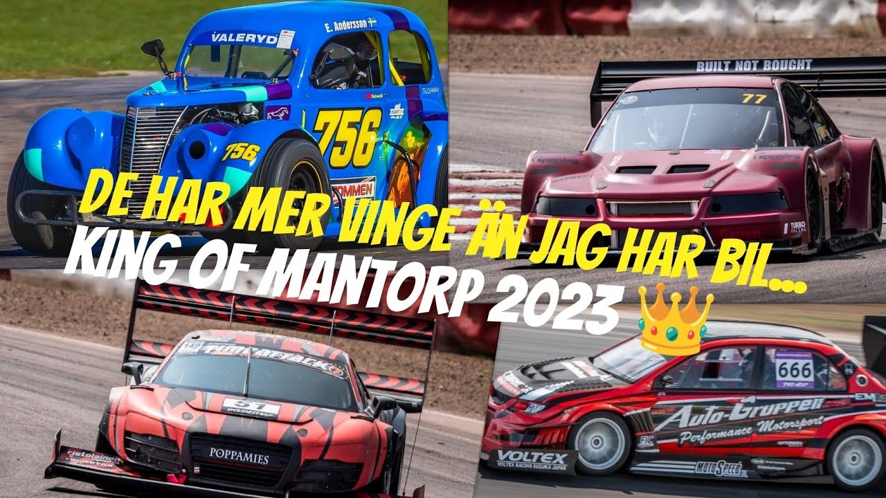 Utmanar Europas Snabbaste i en Legend bil - King of Mantorp 2023
