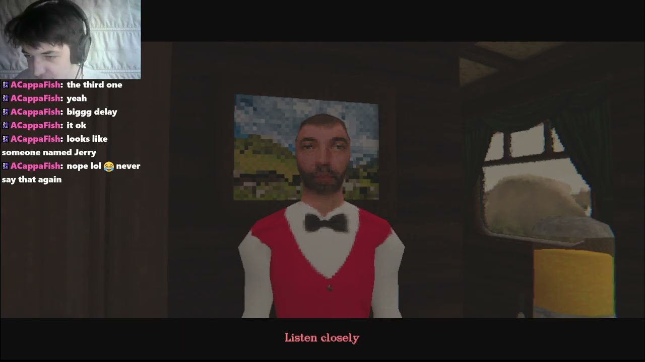 Playing itch.io horror games (might have pissed myself))