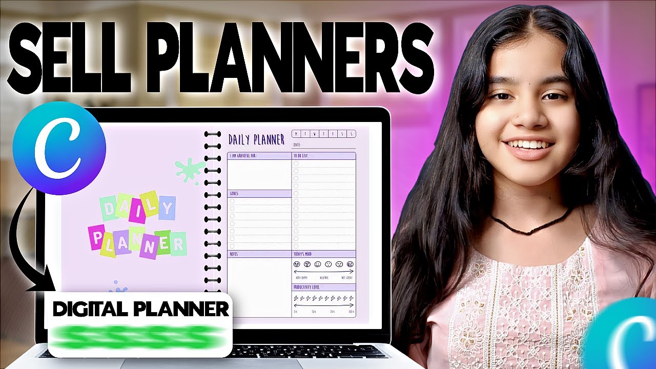 Make Selling Digital Planner | Step-by-Step Canva Tutorial 2025 | Lavishka Tech