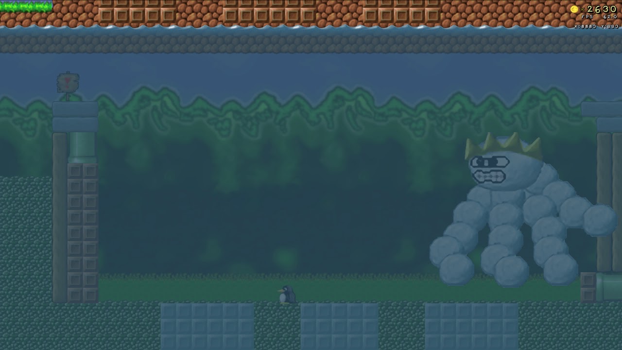 SuperTux 0.5.1 Through the ocean