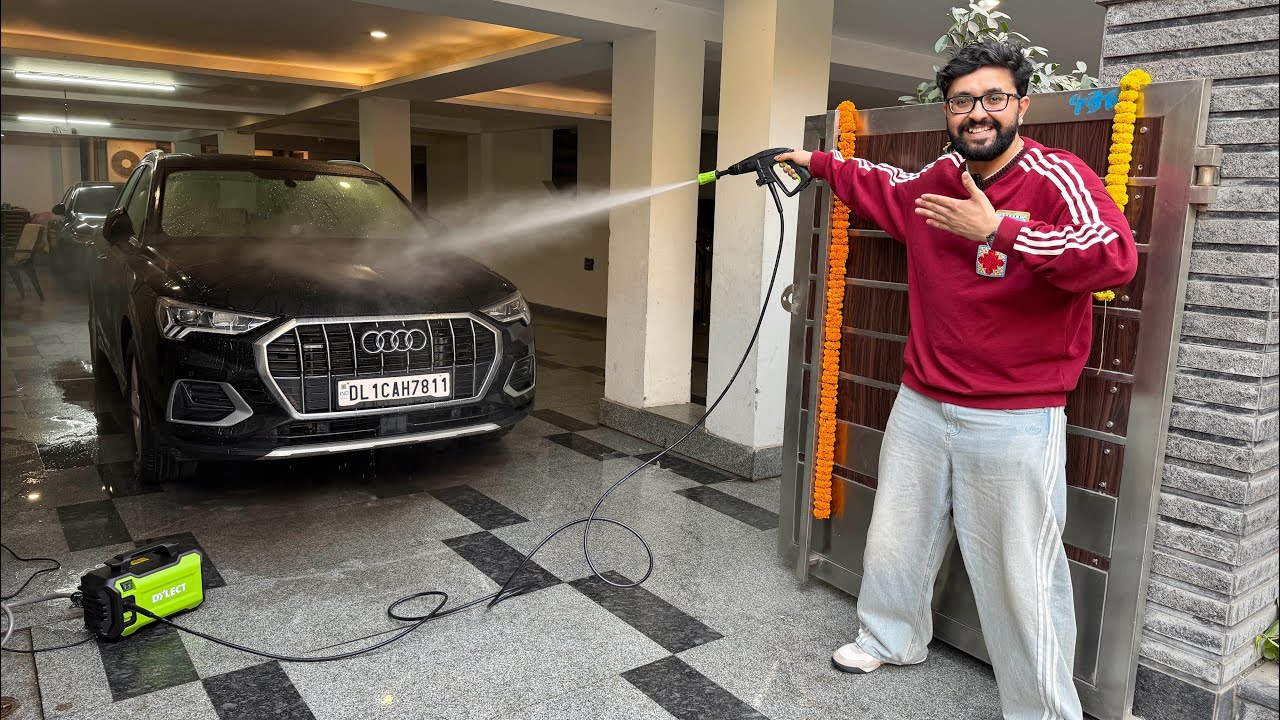 Testing Portable Fastest Pressure Washer On My Audi Q3 | Dylect Pressure Washer