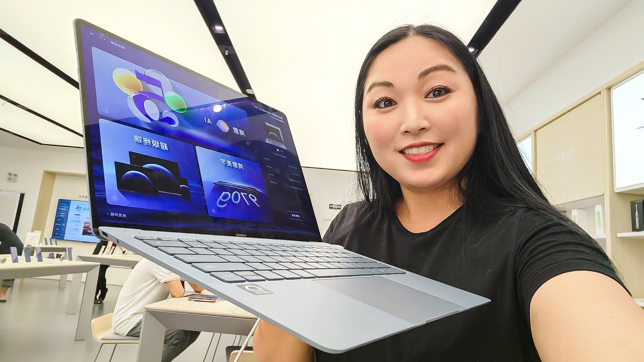 O Mais Fino, Mais Leve, Touchscreen Huawei Matebook Pro 2025 com Harmony Os