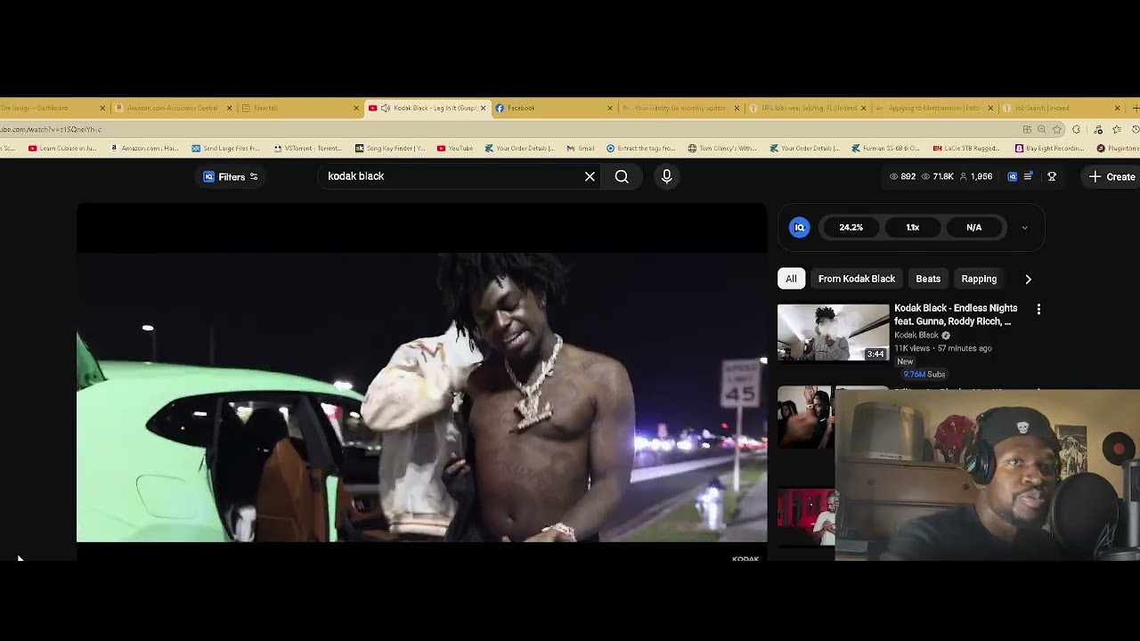 Kodak Black Snapper Gang Leg In It Reaction