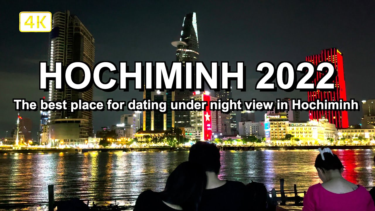 Ho Chi Minh City Night View - Walking to the beautiful saigon riverside | travel Vietnam 【🇻🇳4K】