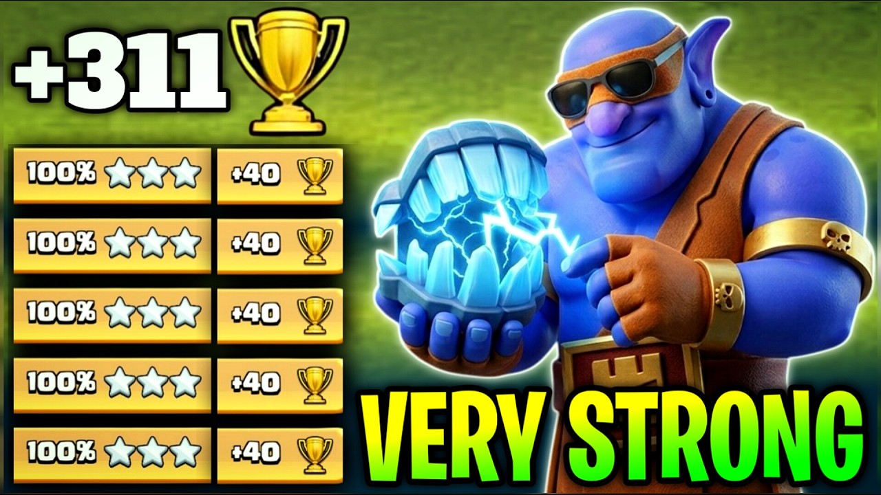 +311 Trophy Legend League Leaderboard Meta  TH18 DD Charge + Bowler Smash Guide | Clash of Clans