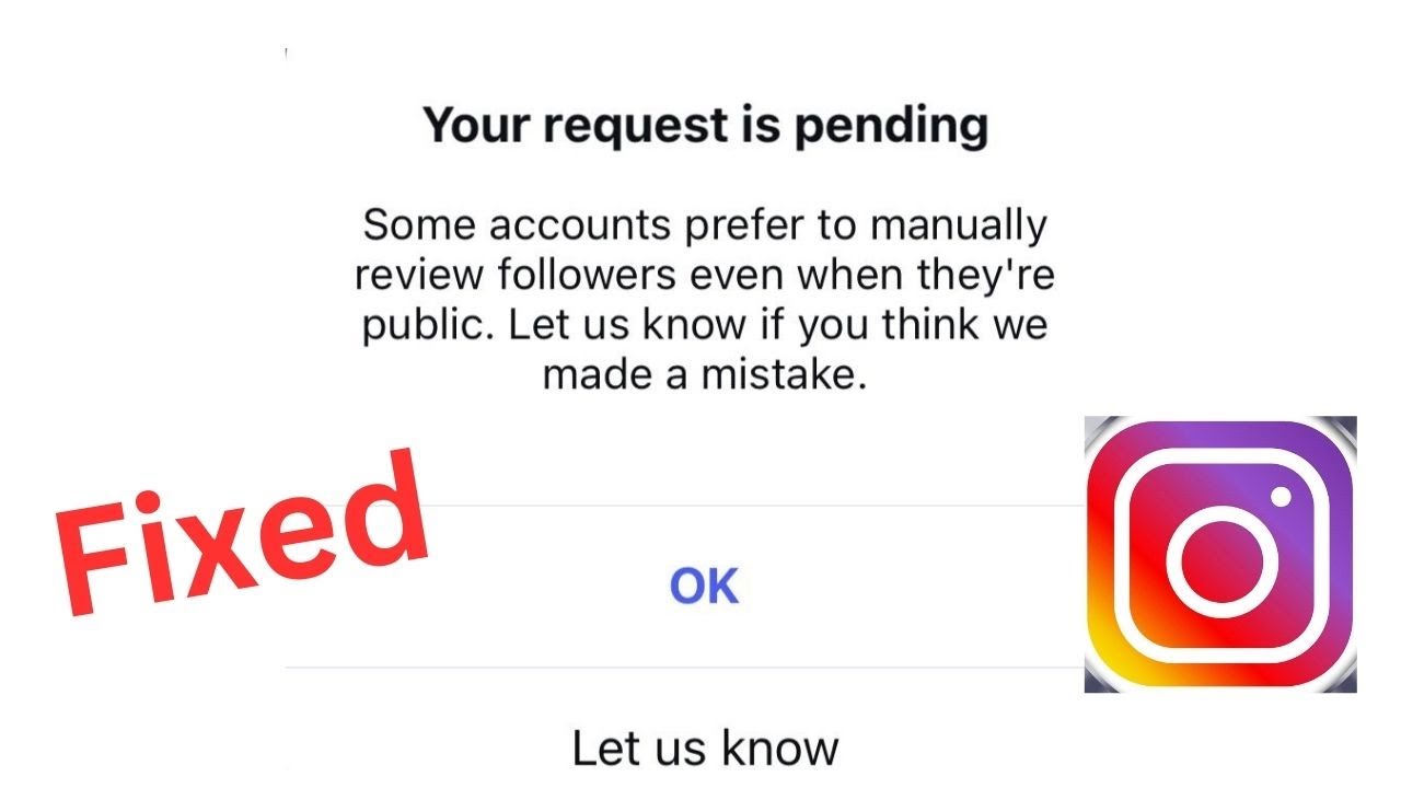 Как исправить проблему «Ваш запрос ожидает обработки» в Instagram | Проблема «Ваш запрос ожидает ...