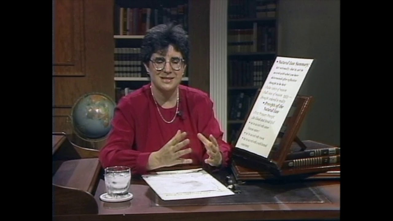 Introduction to Sexual Ethics by Janet Smith: 2. Natural Law, Part 2