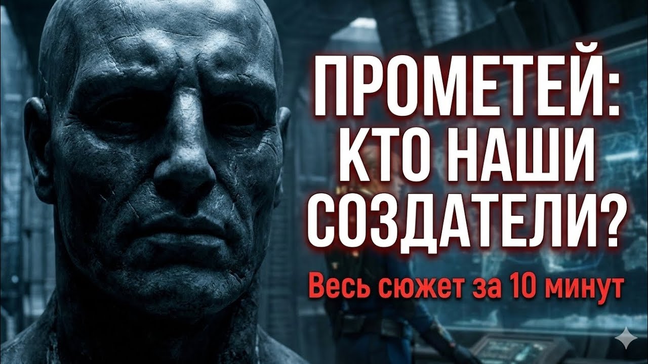 Они искали создателей, а нашли СМЕРТЬ. Прометей за несколько минут краткий пересказ 