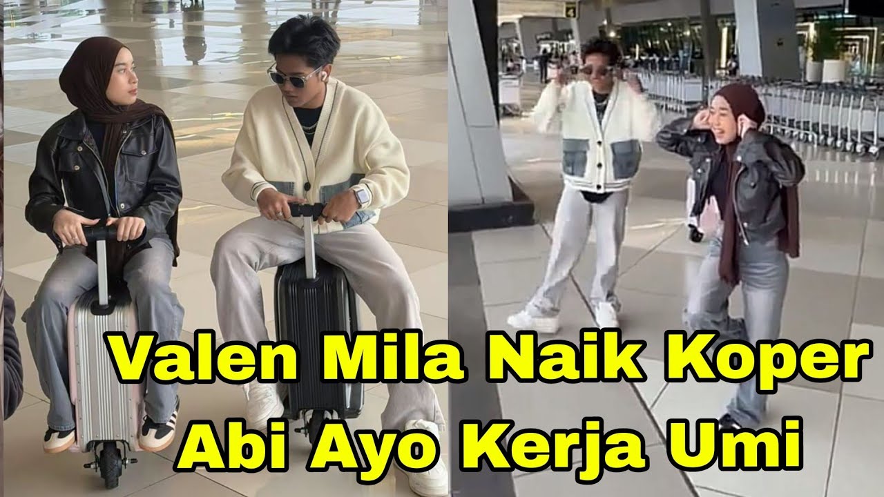 GEMES VALEN MILA NAIK KOPER, ABI AYO KEJAR UMI