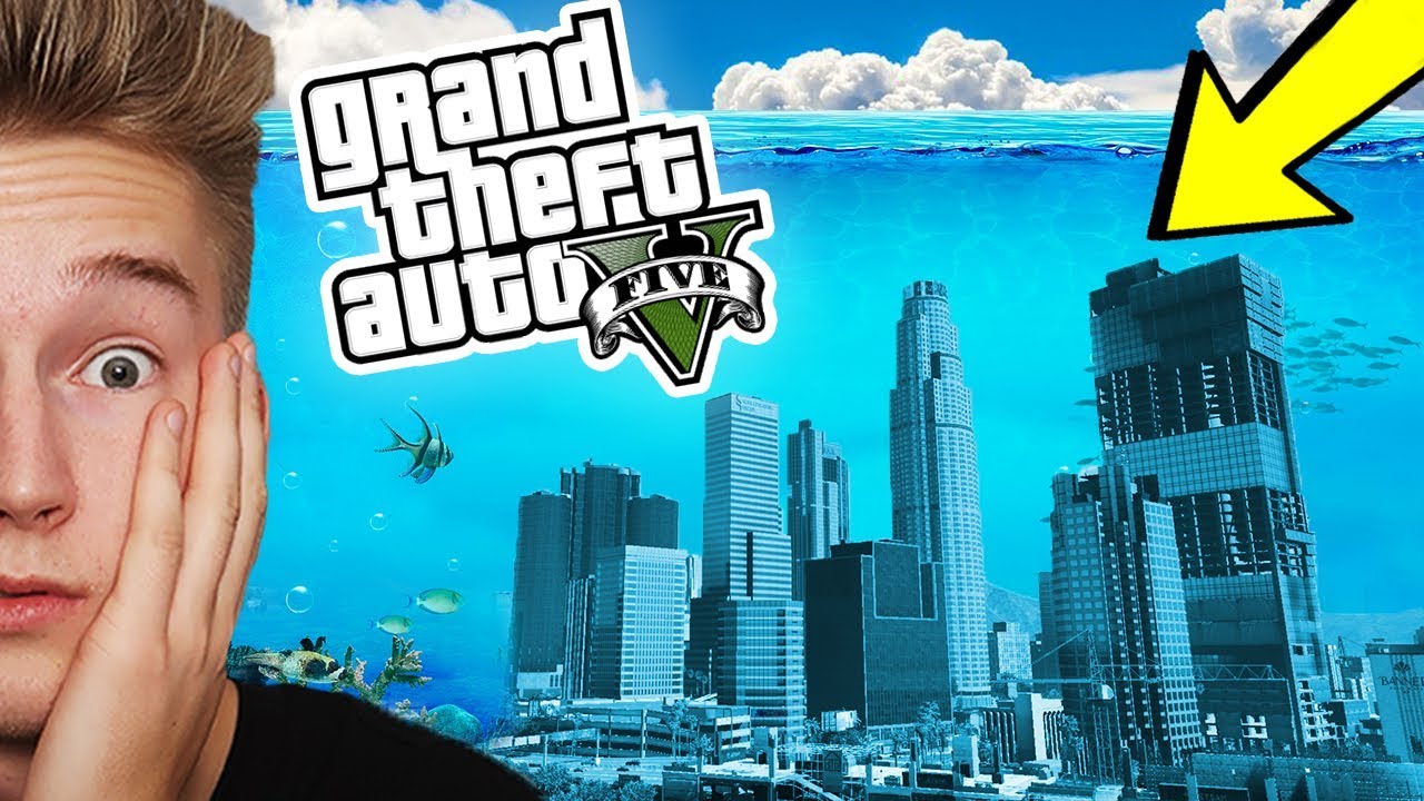 GTA V, ALE... WSZYSTKO jest POD WODĄ! #1 🌊
